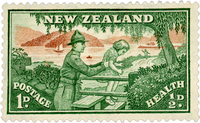 NZ 2 Digital Copies of 1930 unused Health Stamps